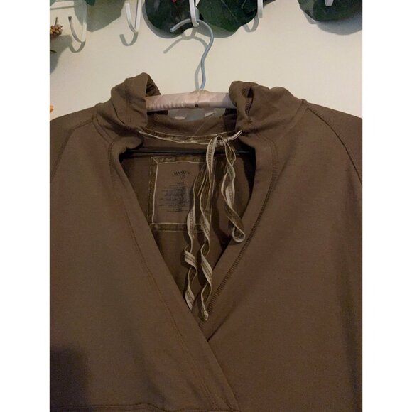 DANSKIN NOW Ladies Kangaroo Pocket Relaxed Fit Lounge Hoodie- SZ 2XL - NEW Stret - Picture 7 of 9